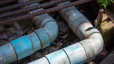 sewer main lines